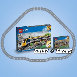 Lego City Pociąg 3w1 SuperPack 60198 + 60205 + 60238